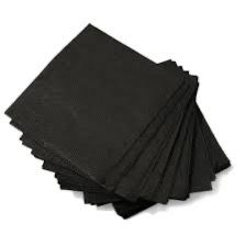 GPPT-20 GUARDANAPO PRETO 30X50 (166472)