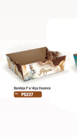 PS237- BANDEJA P SEM AL?A 18,5X12,5X6CM -  - ESTAMPA ESSENCE (68730)